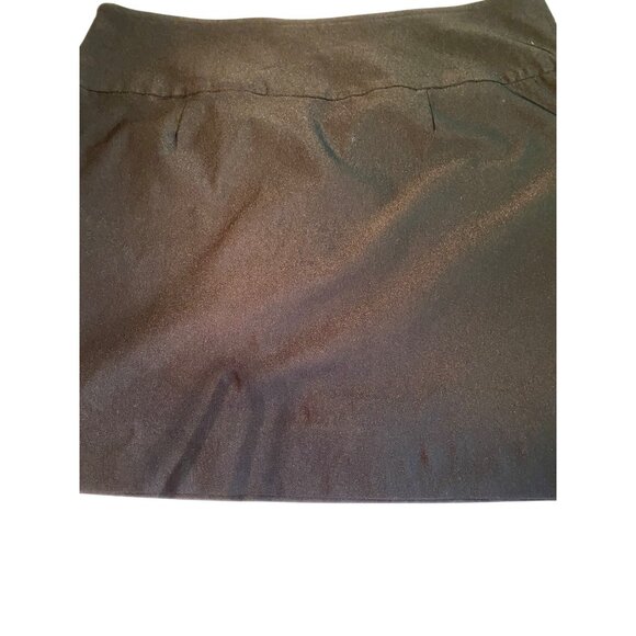 S.C.&Co. Womens Black Skort XL Rayon/Nylon/Spandex Blend - Picture 4 of 9